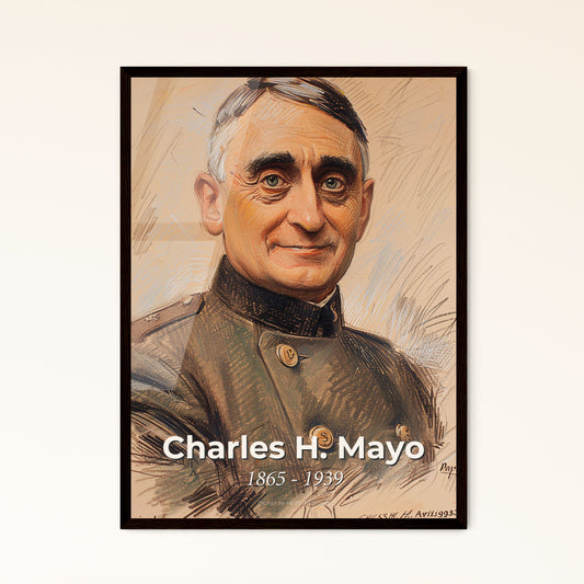 Radiant Tribute to Charles H. Mayo Framed Print