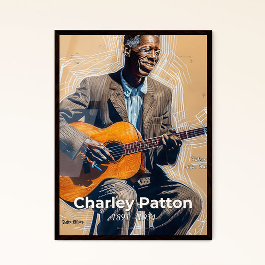 Charley Patton Framed Print
