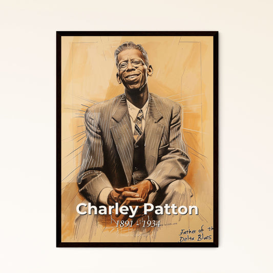 Charley Patton Framed Print