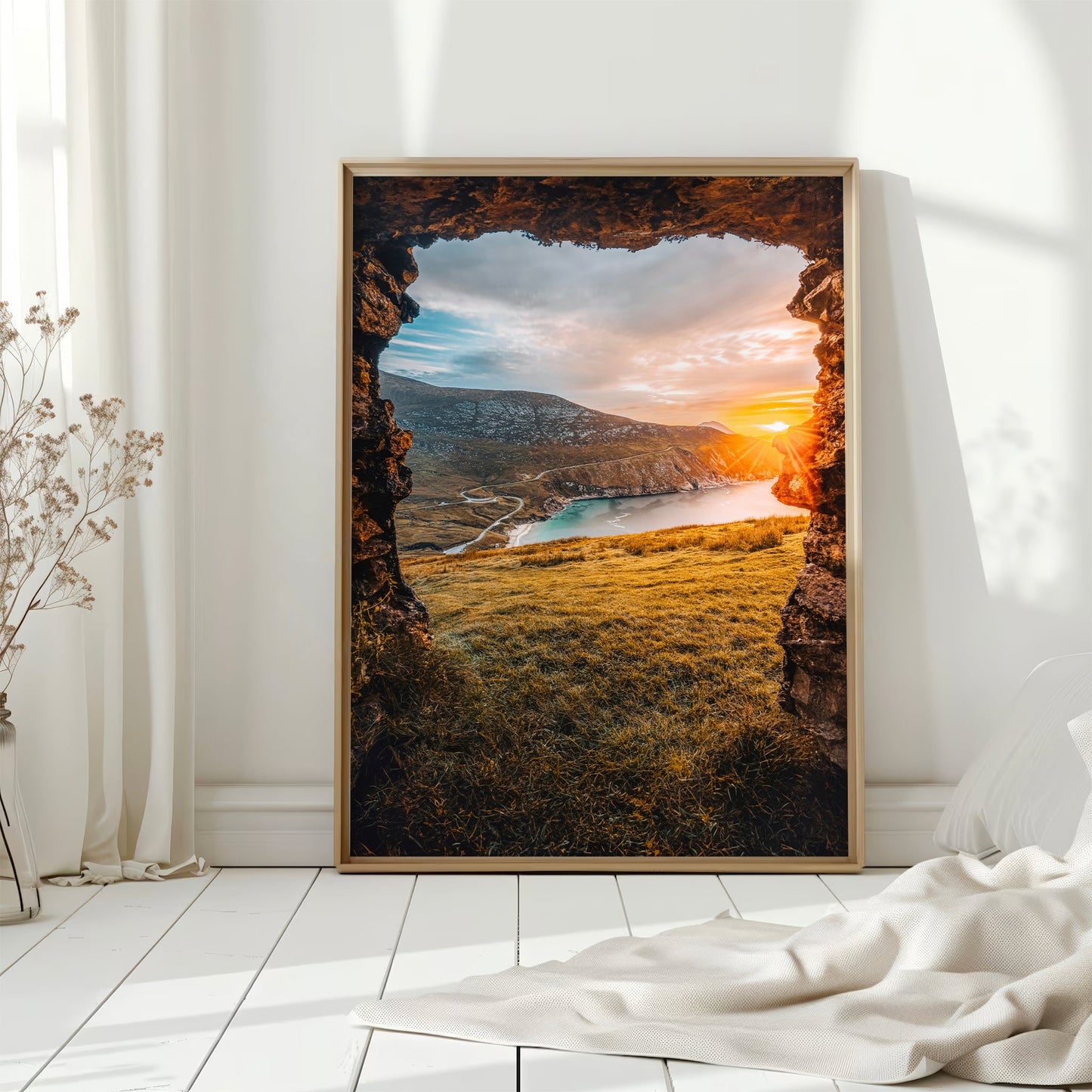 Keem Beach Sunset – Achill Island Wall Art Print