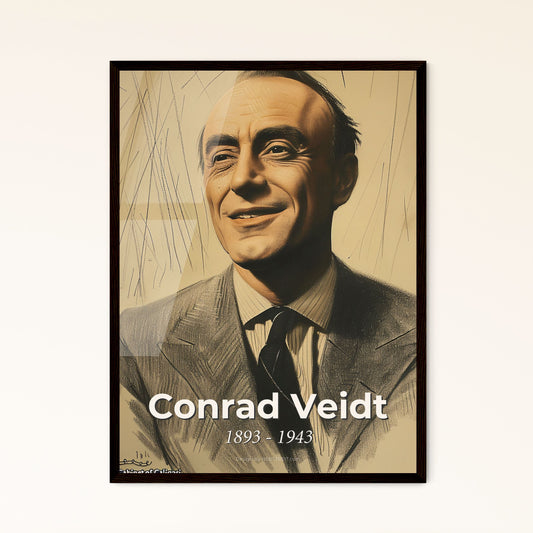 Expressionist Elegance Framed Print