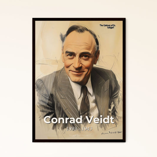 Conrad Veidt Framed Print