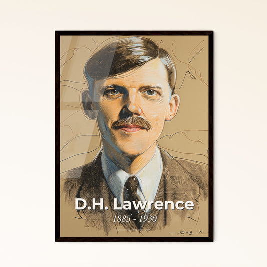 Seductive Essence of D.H. Lawrence Framed Print
