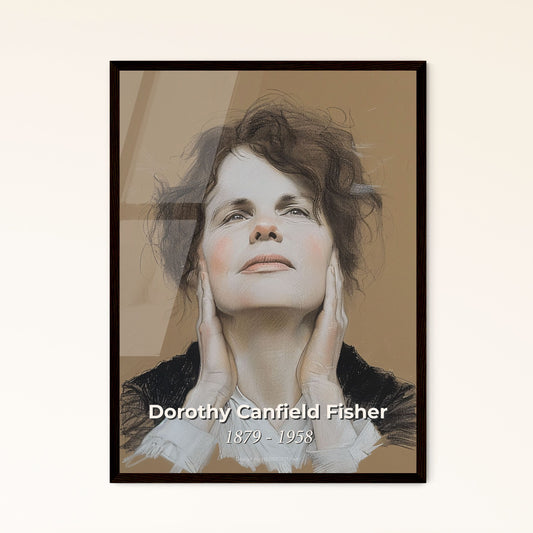 Timeless Elegance: Dorothy Canfield Fisher Portrait - A Vibrant Tribute to Education Reform, Artistry, and Lifelong Learning