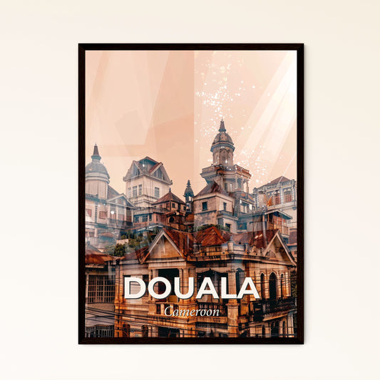 Douala: Vibrant Canvas of Cameroonian Icons Photo Collage