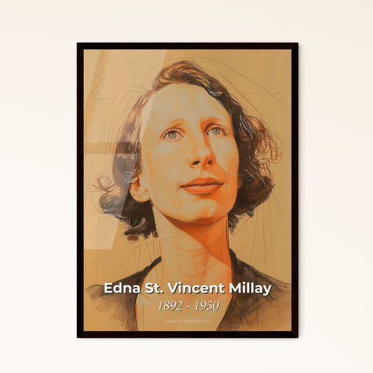 Edna St - Framed Art Print