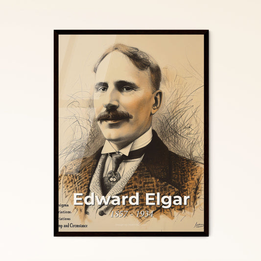 Stunning Portrait of  - Framed Art Print