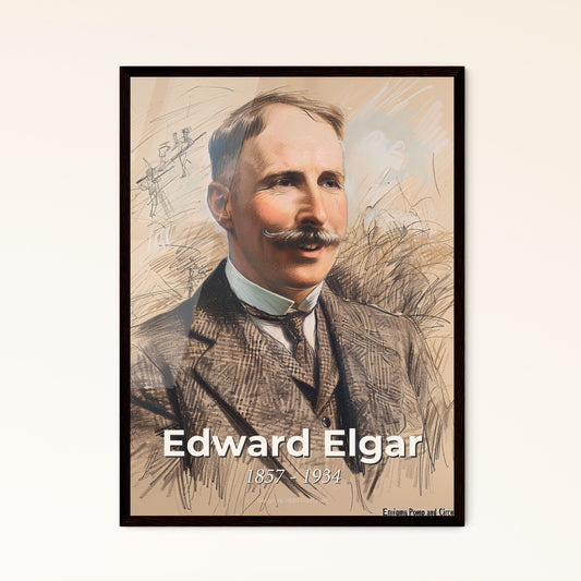 Exquisite Portrait of - Framed Art Print