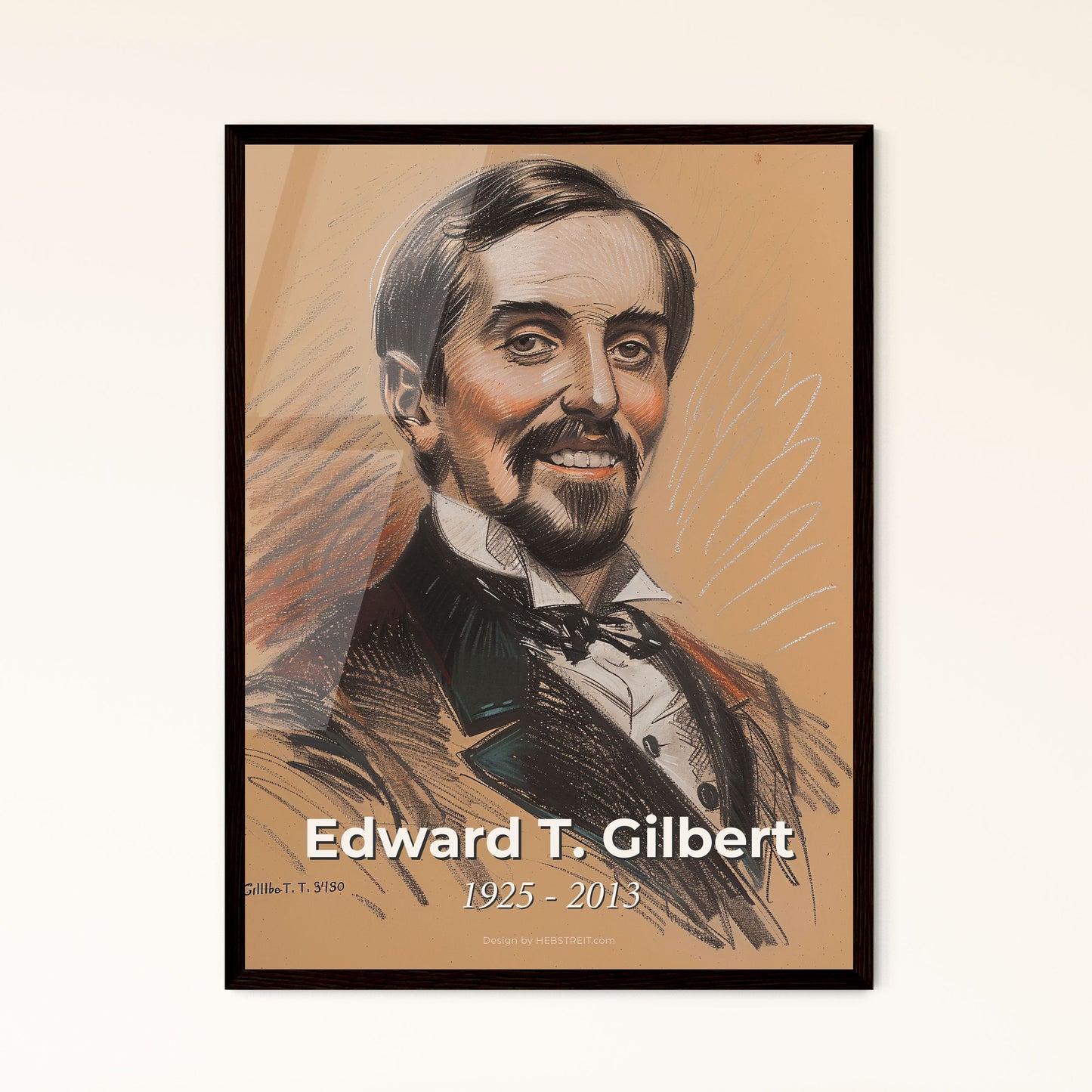 Celebrating Edward T. Gilbert: A Unique Portrait of Pediatric Anesthesiology in Contemporary Art - Elegant & Framed Options Available