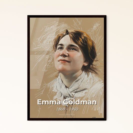 Emma Goldman - Framed Art Print
