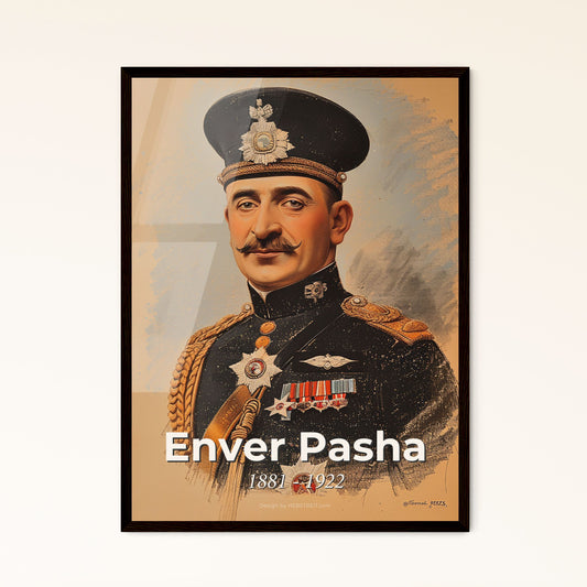 Enver Pasha - Framed Art Print