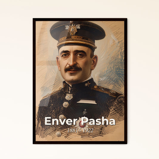 Enver Pasha in Artistic Splendor Framed Print