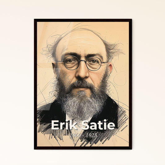Erik Satie Framed Print