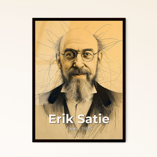 Erik Satie Framed Print