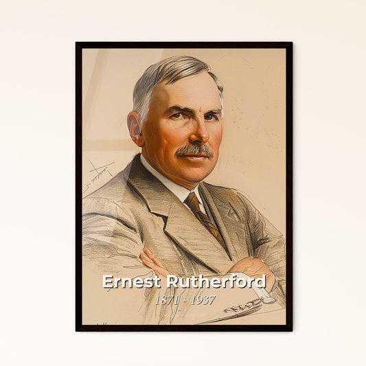 Ernest Rutherford Framed Print