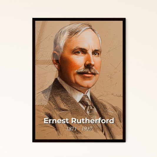 Ernest Rutherford Framed Print