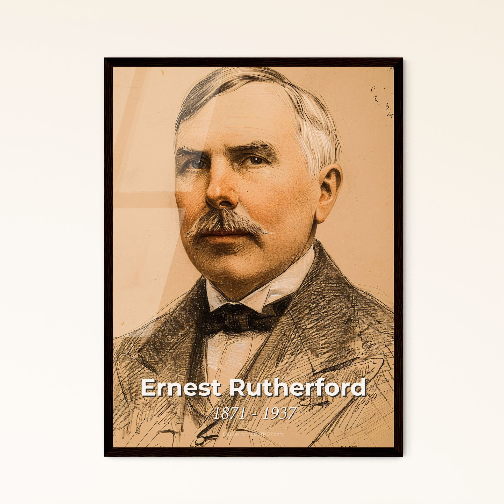 Ernest Rutherford Framed Print