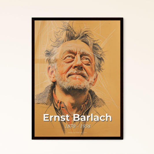 Expressionist Elegance Framed Print