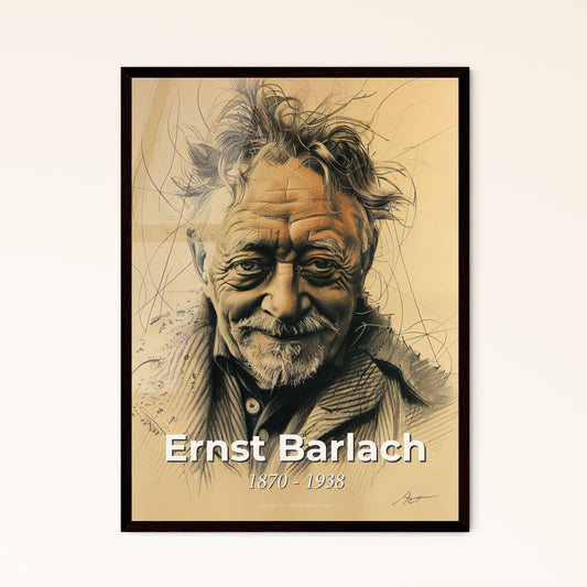 Ernst Barlach-Inspired - Framed Art Print