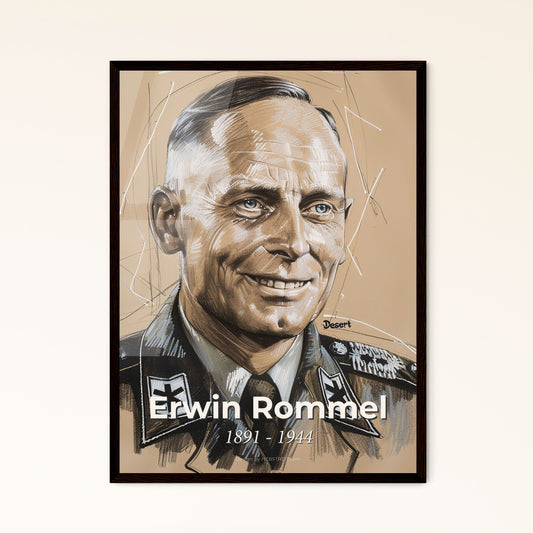 Erwin Rommel Framed Print