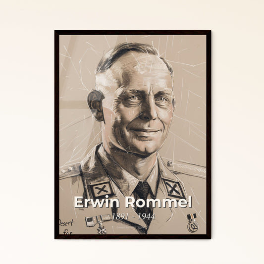 Erwin Rommel Framed Print