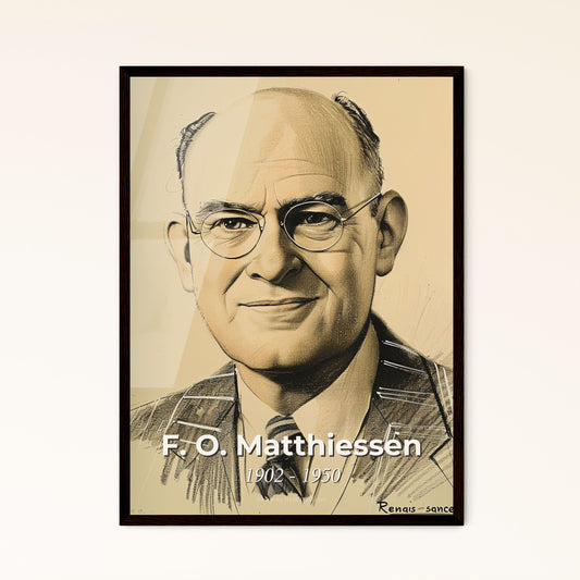 F. O. Matthiessen Framed Print