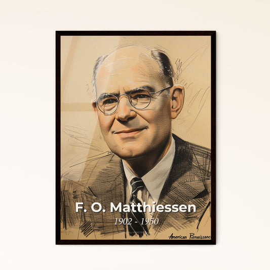 F.O. Matthiessen Framed Print