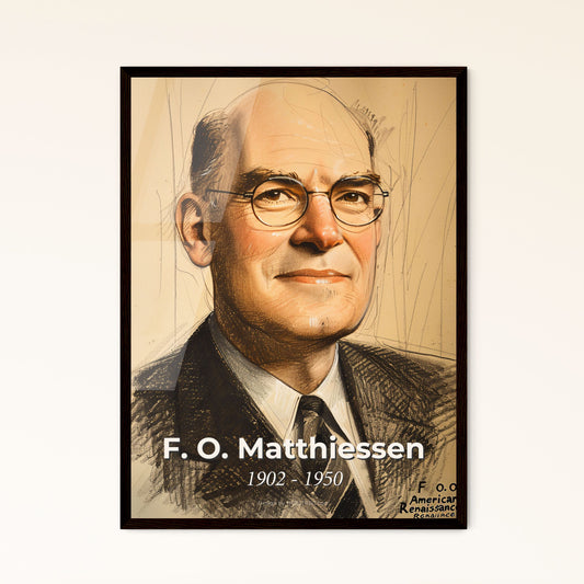 F.O. Matthiessen Framed Print