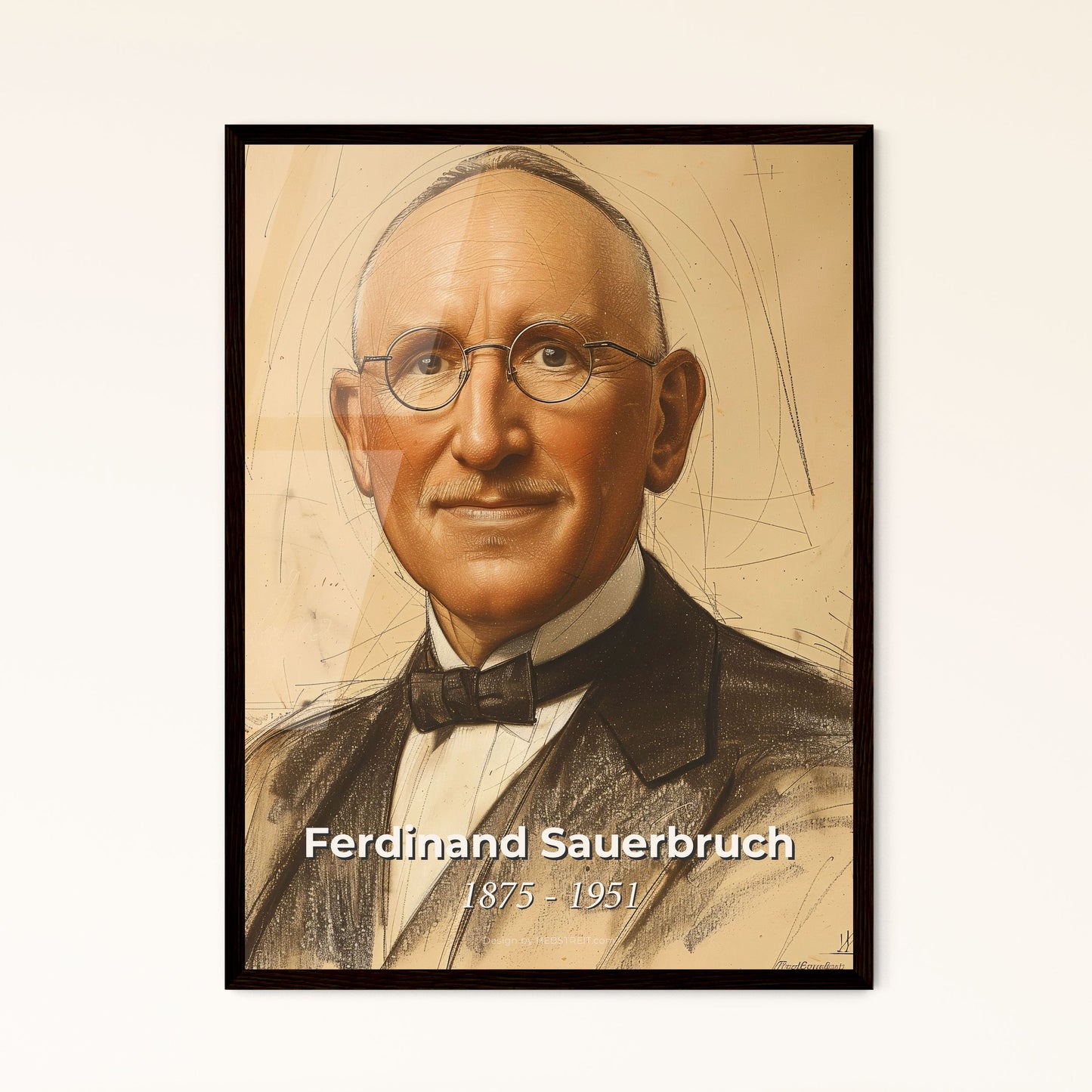 Ferdinand Sauerbruch Framed Print