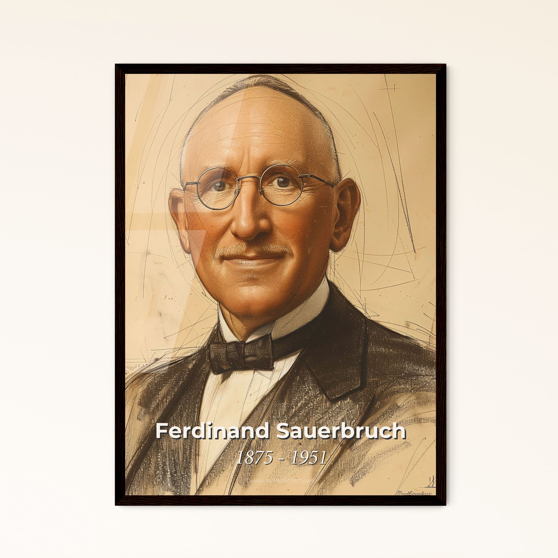Ferdinand Sauerbruch Framed Print