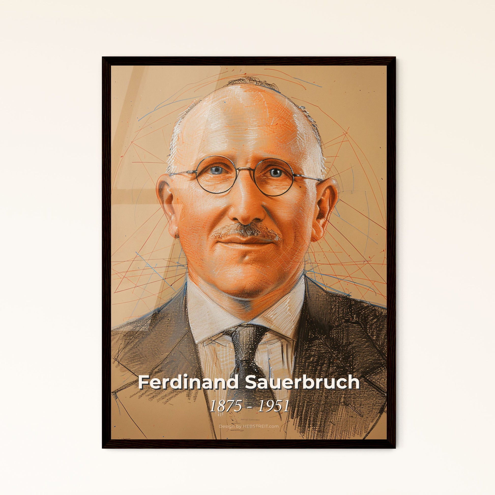 Ferdinand Sauerbruch Framed Print