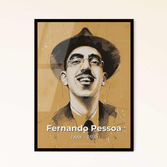 Serene Persona Framed Print