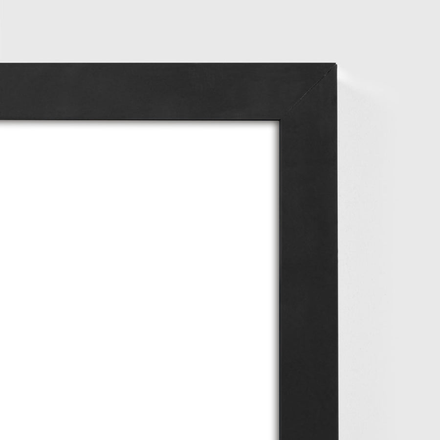 Black Wood Frame
