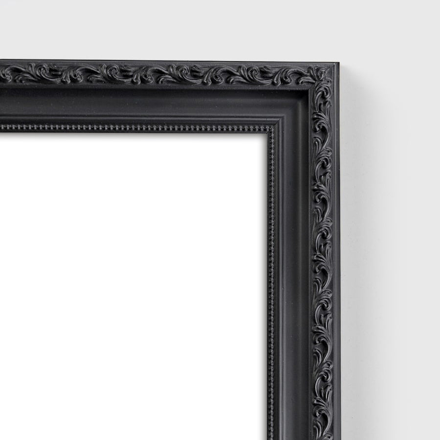 Retro Black Frame Detail