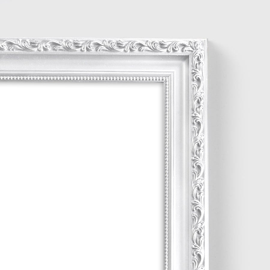 Retro White Frame Detail
