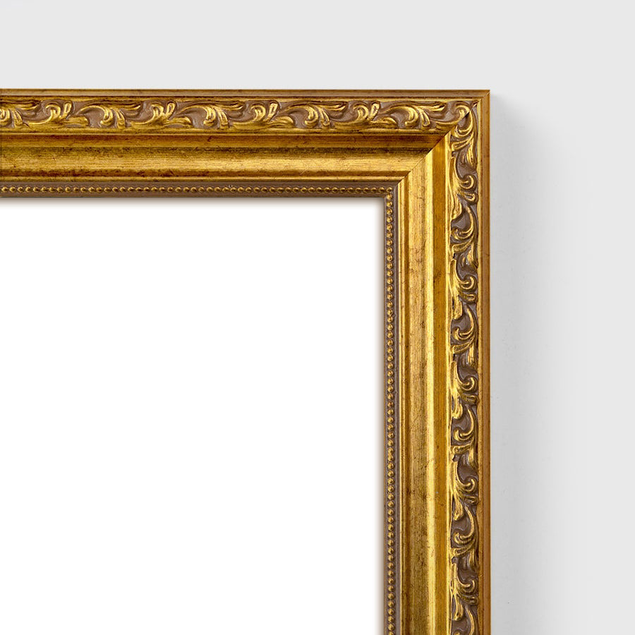 Retro Gold Frame Detail