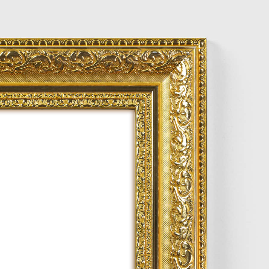 Vintage Gold Frame Detail