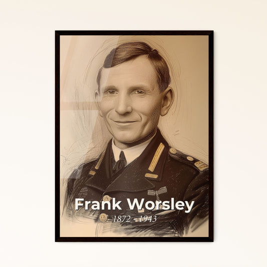 Frank Worsley Framed Print