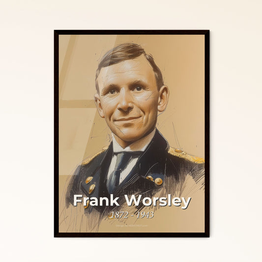 Frank Worsley Framed Print