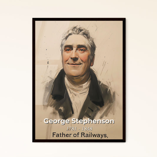 George Stephenson - Framed Art Print