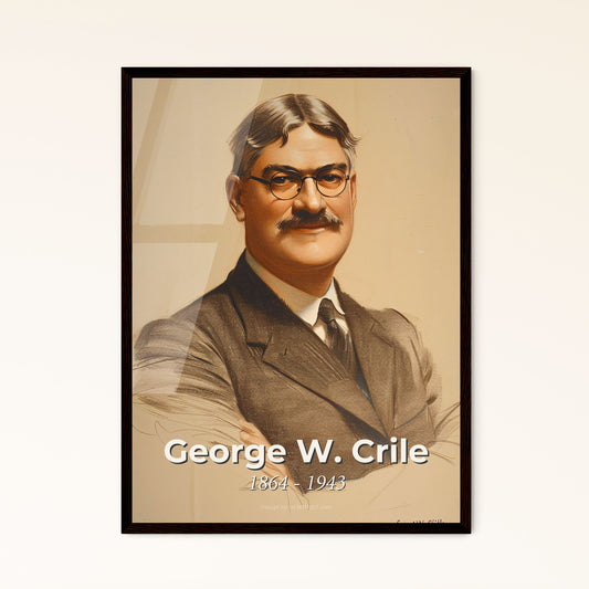 Timeless Tribute to Dr. George W. Crile Framed Print