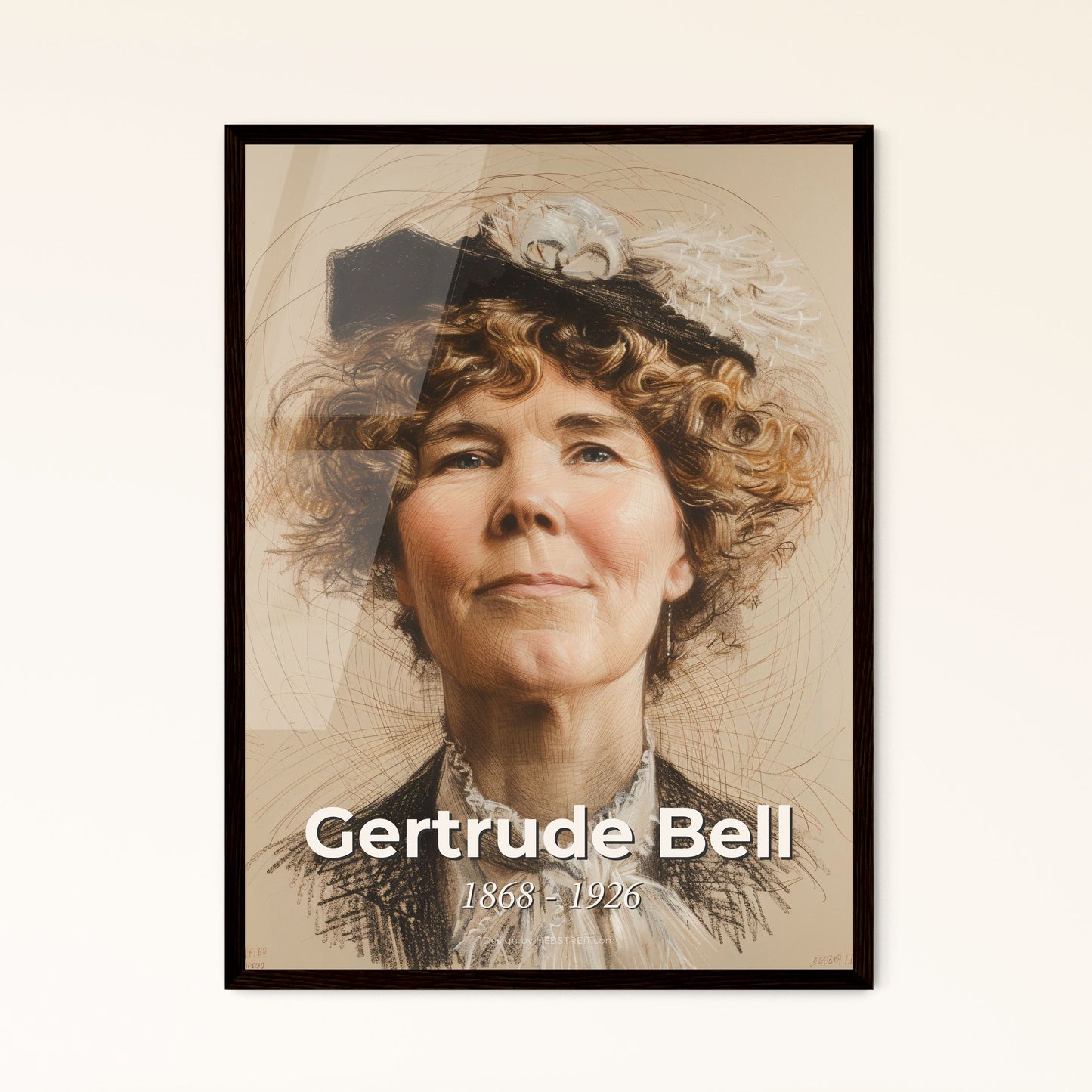 Elegance of Exploratio - Framed Art Print