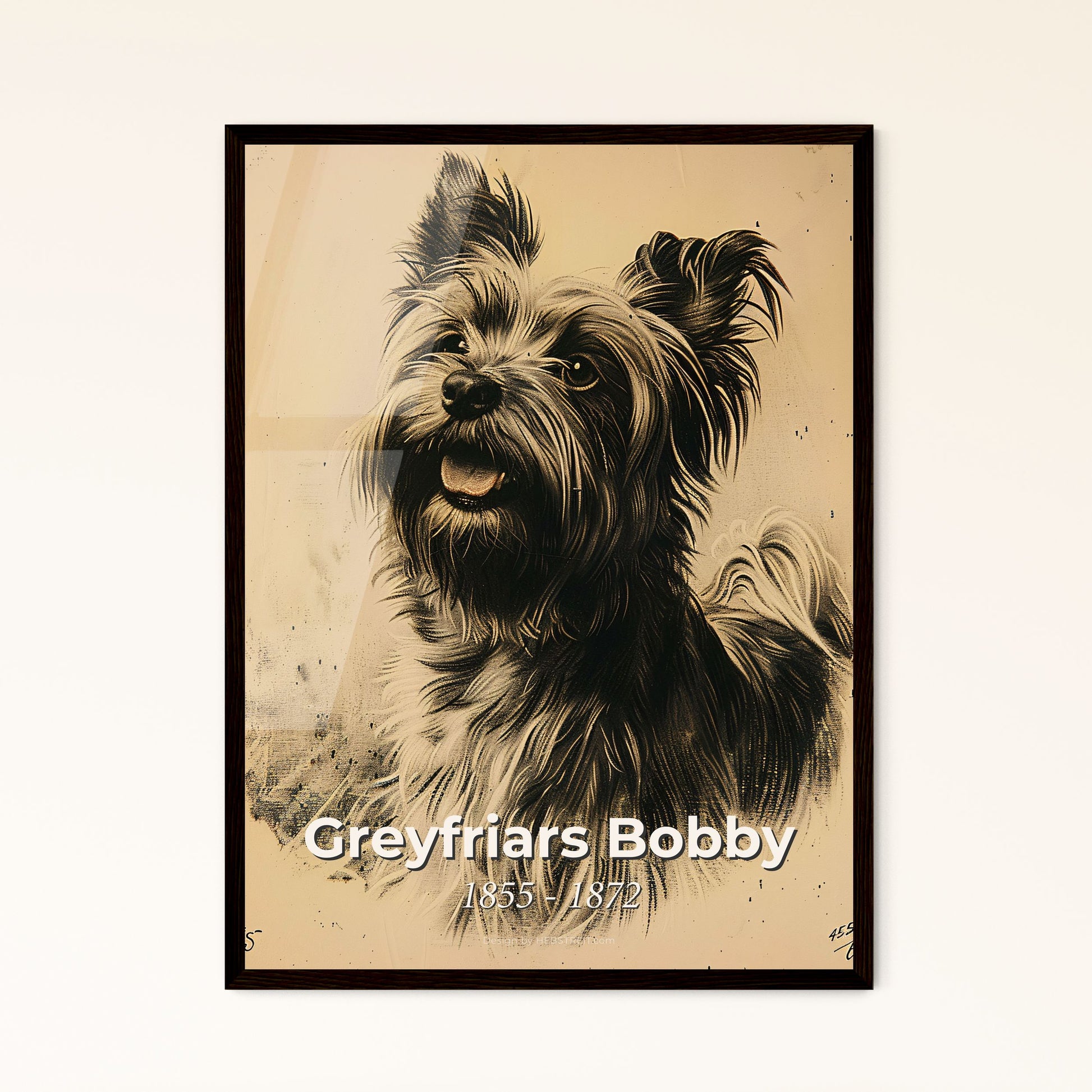 Timeless Devotion: Greyfriars Bobby Wall Art