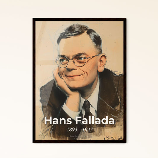 Hans Fallada Framed Print
