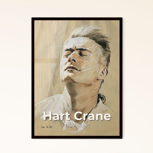 Dynamic Tribute to Hart Crane Framed Print