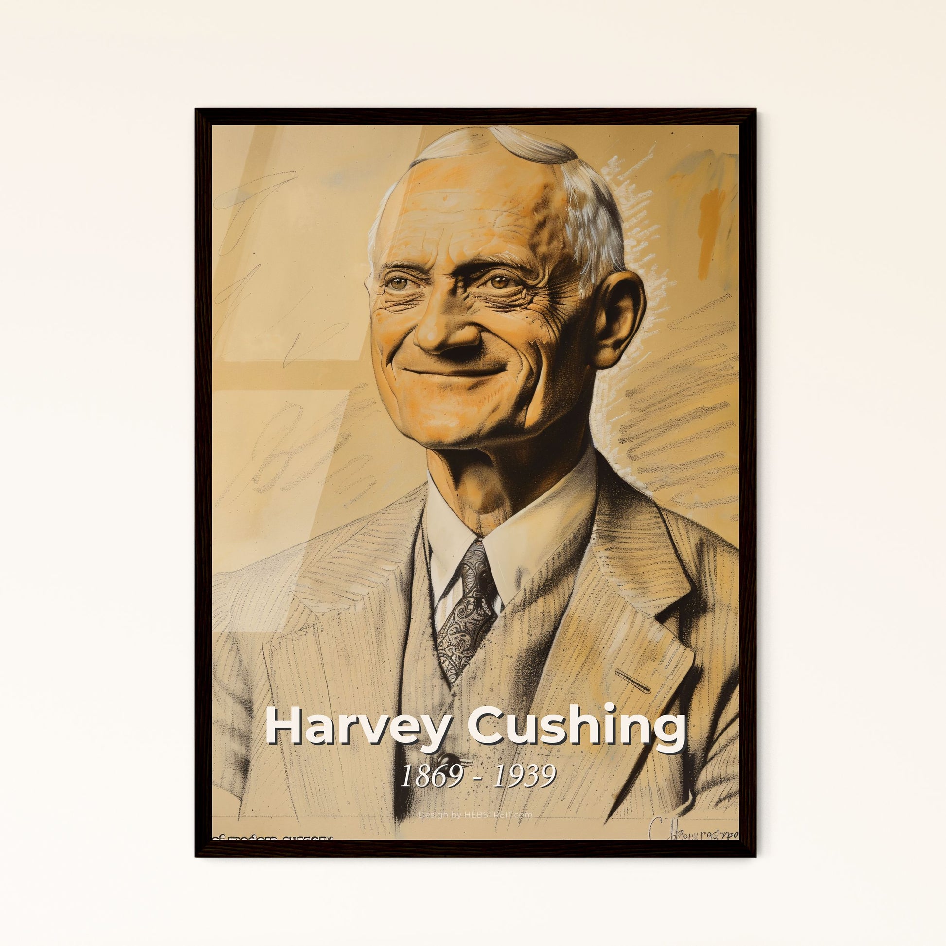 Harvey Cushing Framed Print