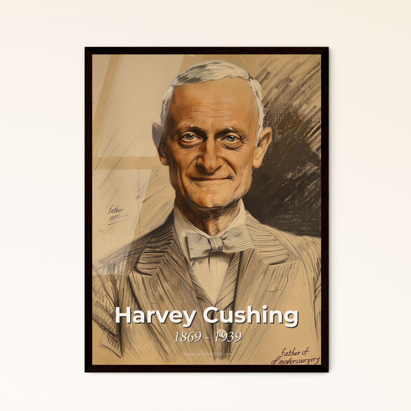 Harvey Cushing Framed Print