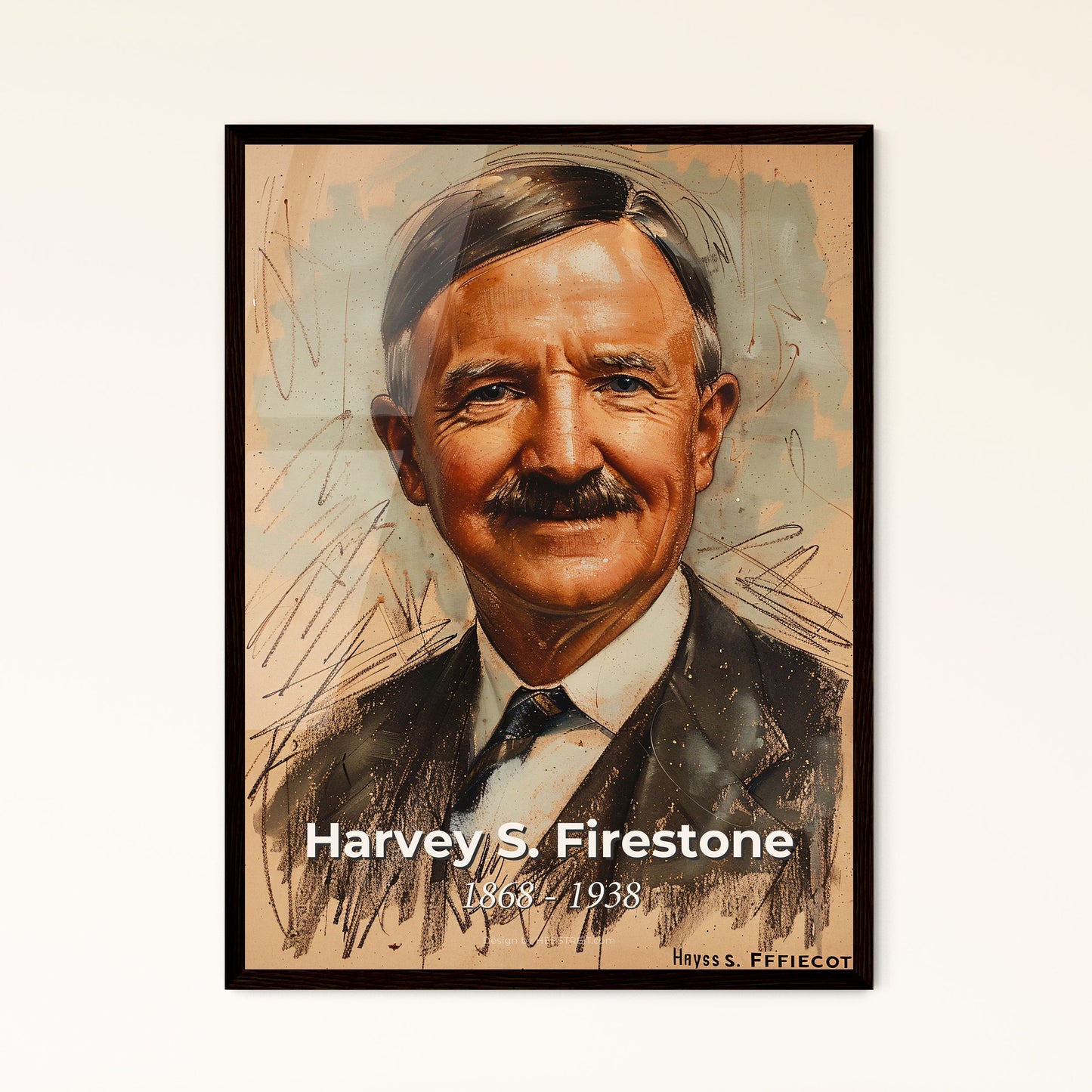 Portrait of Innovation - Framed Art Print