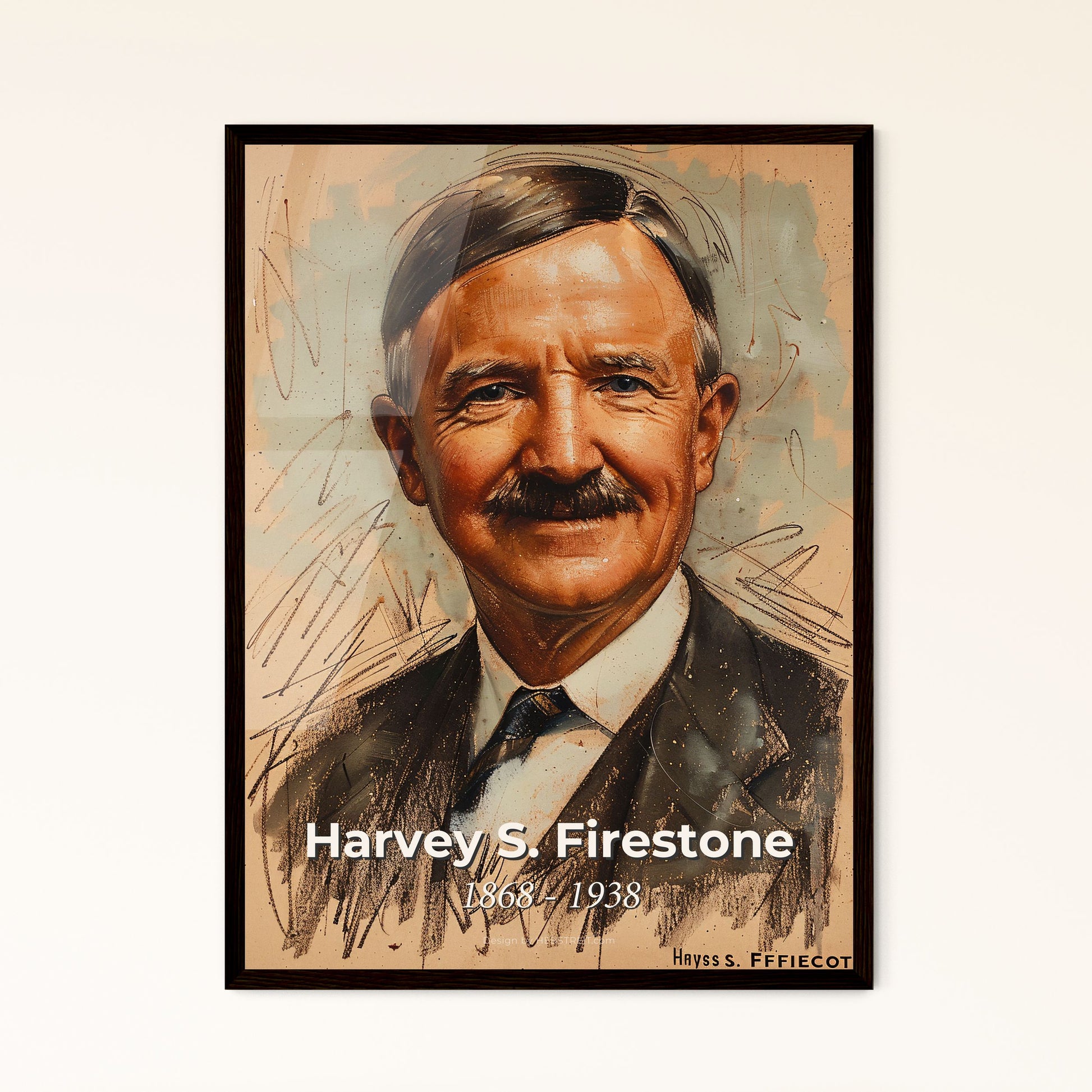 Portrait of Innovation - Framed Art Print