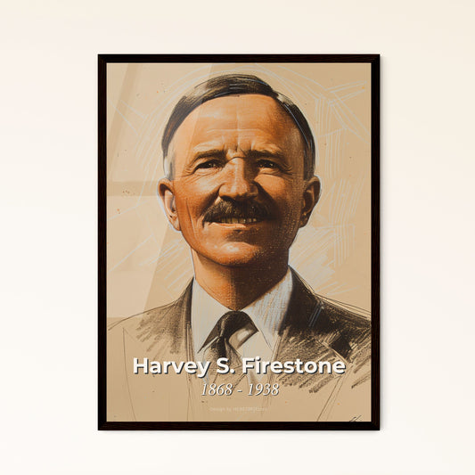 Harvey S. Firestone Framed Print